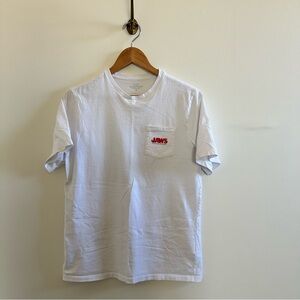 Vinyard Vines Jaws White T-Shirt- fits up to Womens M